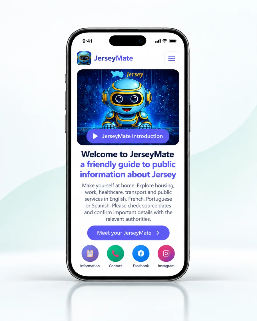 JerseyMate mobile app preview